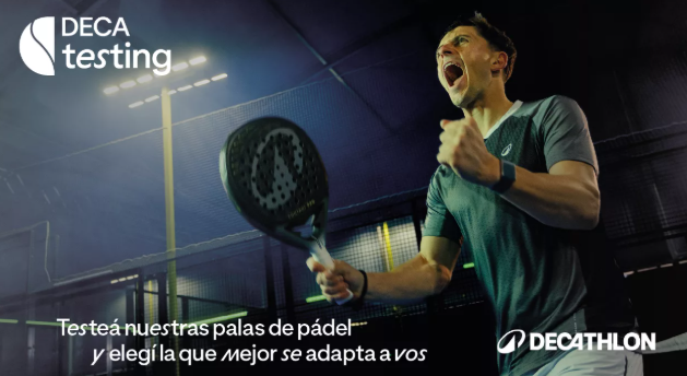 Decathlon launches DecaTesting: a unique experience to find your ideal padel racket